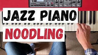 The Quick Way To Learn Jazz Piano Noodling BluesPentatonic Scales [upl. by Anibas]