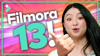 Whats New in Filmora 13 [upl. by Akkeber]