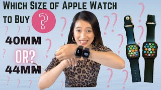 Which Size of Apple Watch Should you buy 40mm or 44mm Is it bigger the better [upl. by Jonna508]