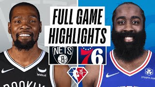 NETS at 76ERS  FULL GAME HIGHLIGHTS  March 10 2022 [upl. by Yukio]