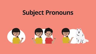 Subject Pronouns – English Grammar Lessons [upl. by Anod]