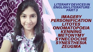 Literary Devices Figures of Speech in English Literature  Part 3 [upl. by Balf]