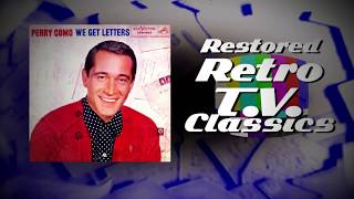 NBC Color Kinescope  1958 The Perry Como Show  COLOR CORRECTED [upl. by Coulter58]