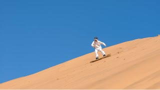 How to Ride a Dune on a Sandboard [upl. by Hesoj]