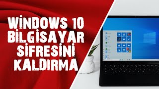 Windows 10 Başlangıç Şifresini Parola Kaldırma [upl. by Bixler]