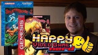 Splatterhouse Retrospective Part 2 of 2 Gen  Happy Video Game Nerd [upl. by Hagile]