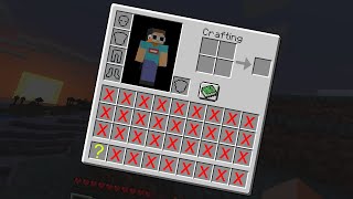 Minecraft But Our Inventory Shrinks [upl. by Henriques]