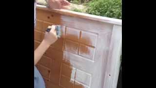 How to create Shabby Chic furniture [upl. by Ayouqat]