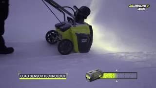 Ryobi 36V Brushless Snow Thrower  RST36B51 [upl. by Murtha148]