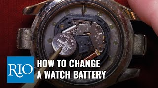 How to Change a Watch Battery [upl. by Aric]