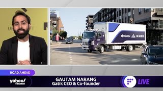 Supply chain Gatik CEO details growth of selfdriving commercial trucking [upl. by Suiradal]