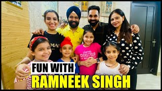 Our First Vlog with RamneekSingh1313  Family Video  Harpreet SDC [upl. by Macgregor]