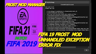 How To Fix Frosty Mod Manager unhandled exception error [upl. by Marka]