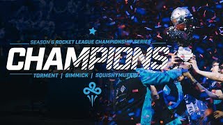 CHAMPIONS  Cloud9 Rocket League at RLCS S6 Finals [upl. by Stahl709]