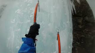 Ice climbing fall [upl. by Nyrad821]