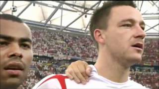 England National Anthem God Save The Queen  Beckham Terry Gerrard Lampard [upl. by Wrightson]