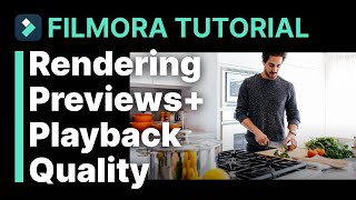 Render And Playback Filmora Tutorial [upl. by Warchaw]