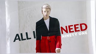 NINETY ONE  ALL I NEED  Official Music Video [upl. by Oremo]