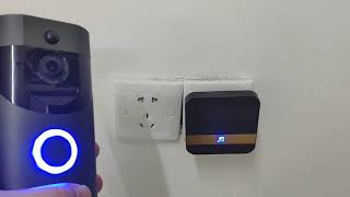 How to pair the chime with Mountdog B30 doorbell [upl. by Amri]