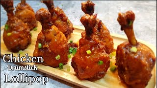 Drumstick Chicken Lollipop  Chicken Lollipop with Garlic Honey Glazed [upl. by Jacki]