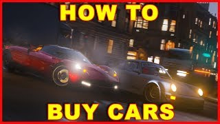 Forza Horizon 4 How to Buy Cars [upl. by Wileen]