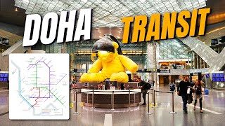 Hamad International Airport Terminal tour Entry and Exit How to Transfer and Transit Guide [upl. by Aromat]