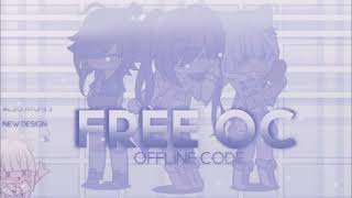 °• Free Ocs  Gacha Club  Offline import code •° [upl. by Betthezul]