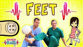 Operation Ouch  Fixing Feet  Skeletal System [upl. by Rodd296]