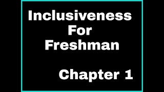 Inclusiveness chapter 1 part 2 in Amharic  for freshman students [upl. by Ynitsed]