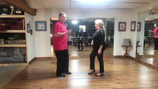 Lesson 1 Carolina Shag Basic Step [upl. by Netsrak368]