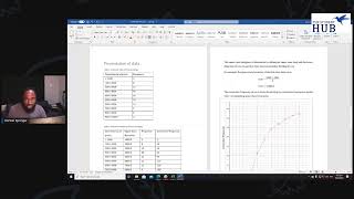 Doing a CSEC Maths SBA LIVE [upl. by Anaeel]