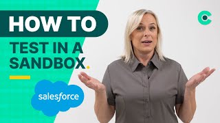 How To Test In A SALESFORCE SANDBOX [upl. by Neyugn]