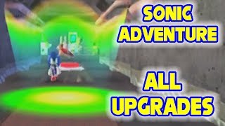 Sonic Adventure All Upgrades [upl. by Ellitnahc]