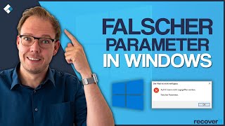 Externe Festplatte Falscher Parameter unter Windows 1110  2024 [upl. by Noskcire482]