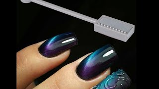 Esmalte Efecto Ojo de gato  Cat eye [upl. by Ikciv446]