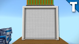 The EXPANDABLE PISTON DOOR Minecraft Bedrock [upl. by Asseret491]