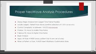 NEoWave Intro Advanced Elliott Wave Analysis amp Trading with Glenn Neely [upl. by Gilberte334]