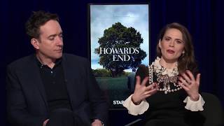 Interview Matthew Macfadyen and Hayley Atwell Howards End [upl. by Anak]