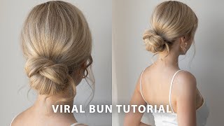 Have You Tried This Viral Bun Tutorial 😍 [upl. by Haag]