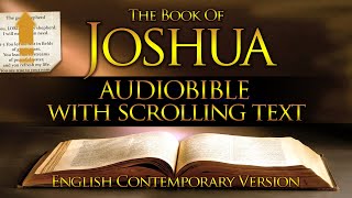 Holy Bible Audio JOSHUA 1 to 24  With Text Contemporary English [upl. by Ettevy946]