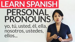 Personal Pronouns in Spanish [upl. by Nylqcaj]