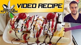 How to make Banana Split [upl. by Noseaj]