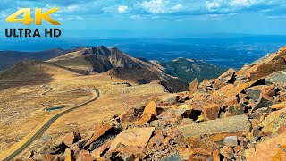 Complete Scenic Drive Up Pikes Peak 4K  Colorado Rocky Mountain Scenic Driving [upl. by Eliason]