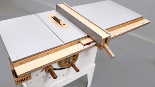 Making The Ultimate DIY Table Saw Fence [upl. by Maddock]