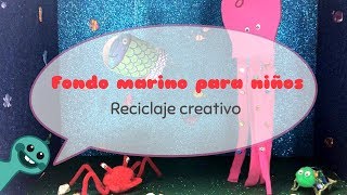 Fondo marino para niños  Tutorial para niños  Fixo Kids [upl. by Hen161]