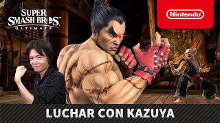 Kazuya Mishima Smash Bros Ultimate X Tekken Reveal  Nintendo E3 2021 [upl. by Jovitah]