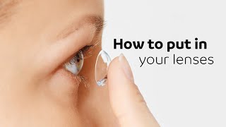 How To Wear Contact Lenses For Beginners [upl. by Francoise553]