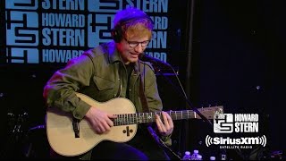 Ed Sheeran Covers 50 Cent Coldplay and Blackstreet Live on the Howard Stern Show [upl. by Ellennahc]