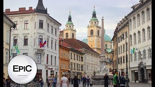 Quick City Overview Ljubljana Slovenia HD [upl. by Oiromed]