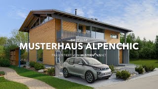 Modernes Holzhaus  Baufritz Musterhaus Alpenchic [upl. by Manny]